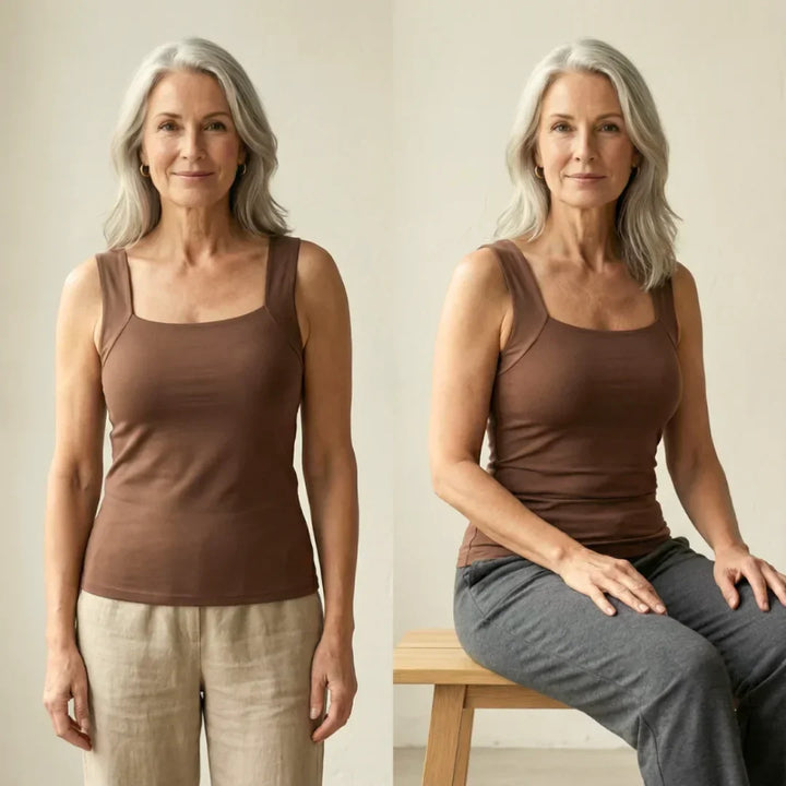 Tanktop mit integriertem Komfort-BH