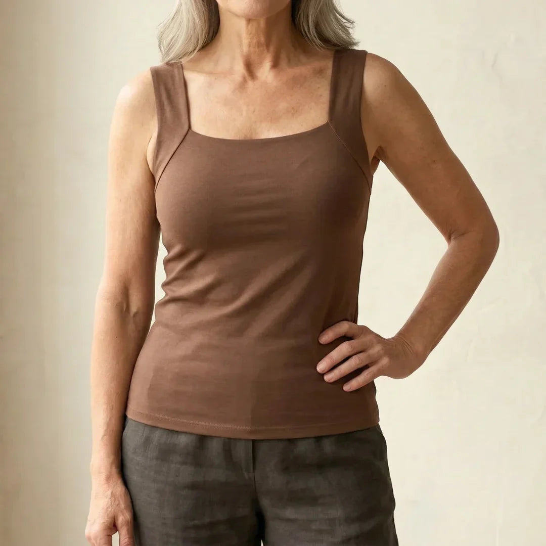 Tanktop mit integriertem Komfort-BH