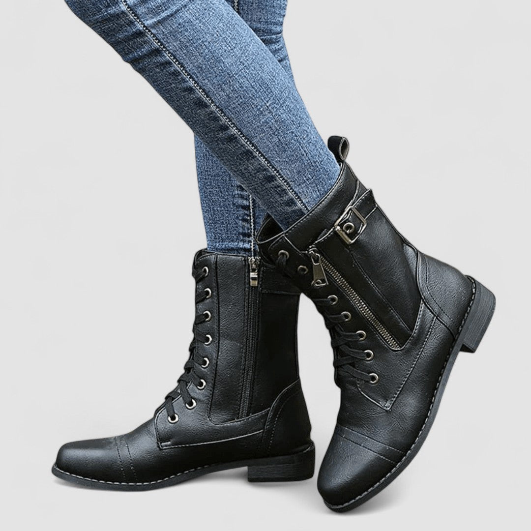 Damen Geschlossene Klassische Westernstiefel