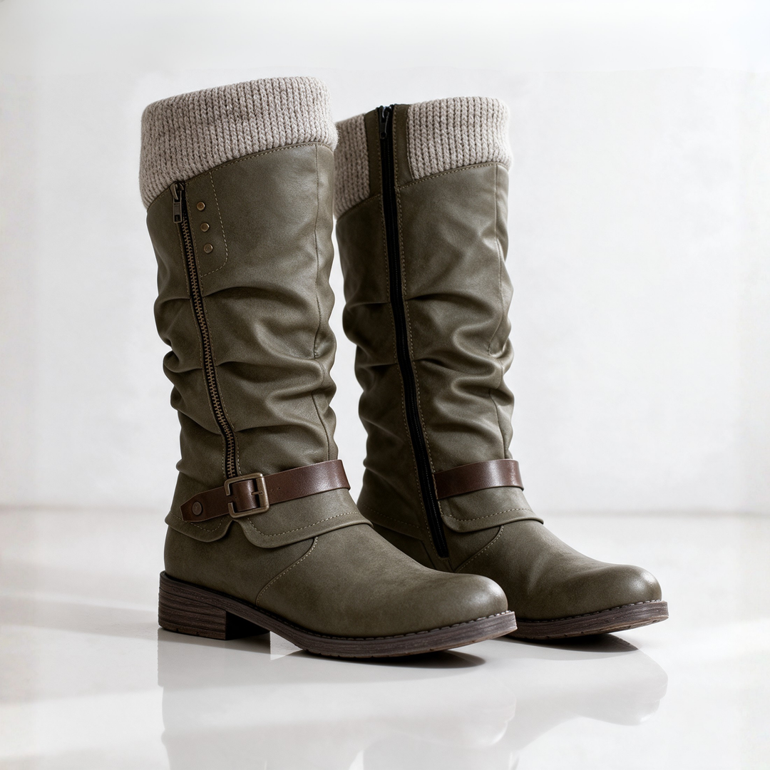 Damen Bequeme Freizeitstiefel