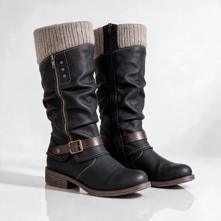 Damen Bequeme Freizeitstiefel