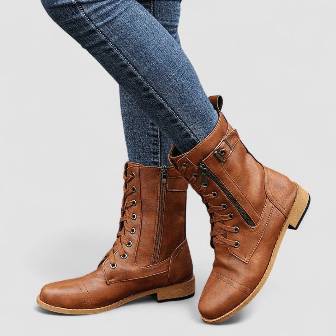 Damen Geschlossene Klassische Westernstiefel