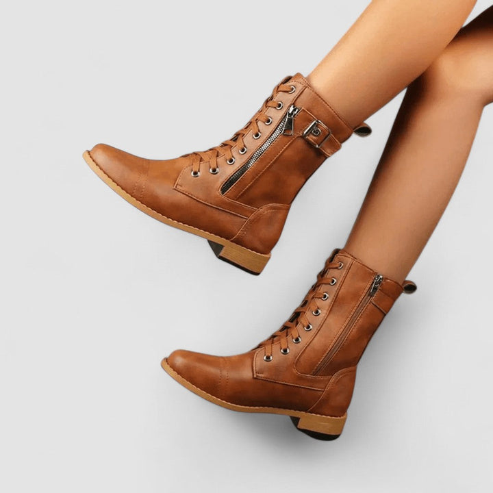 Damen Geschlossene Klassische Westernstiefel