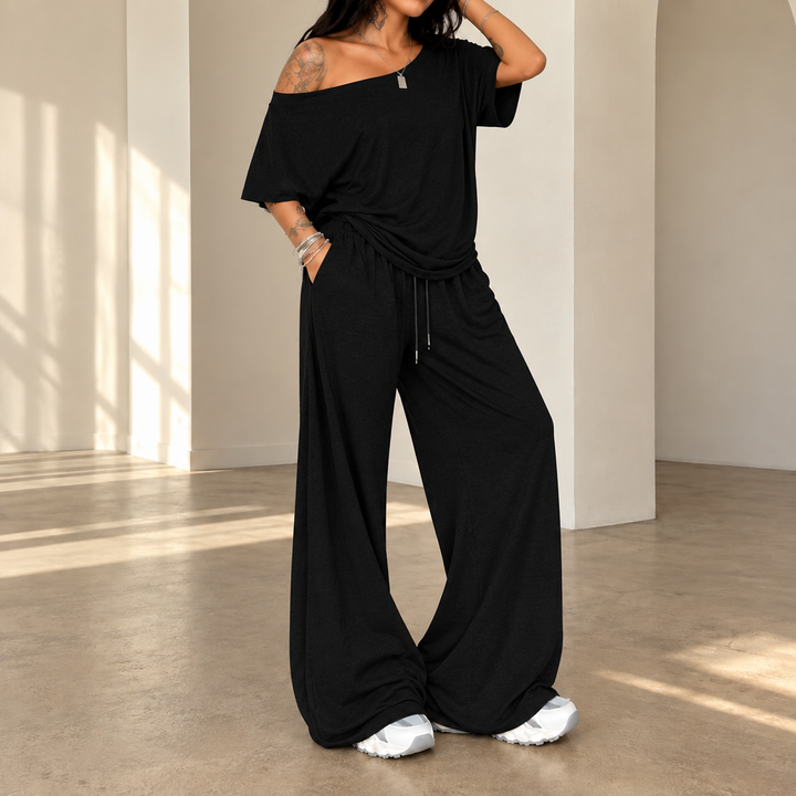 Zweiteiliges Bequemes Loungewear Set