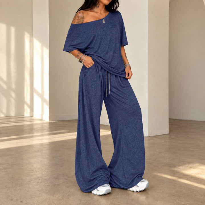Zweiteiliges Bequemes Loungewear Set