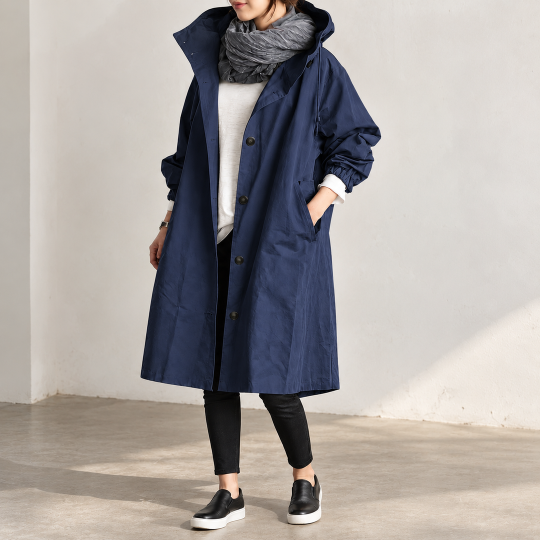 Klassischer Oversize Trenchcoat