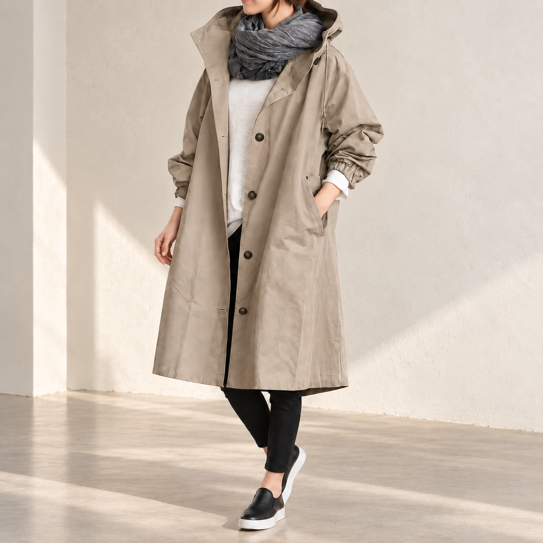 Klassischer Oversize Trenchcoat