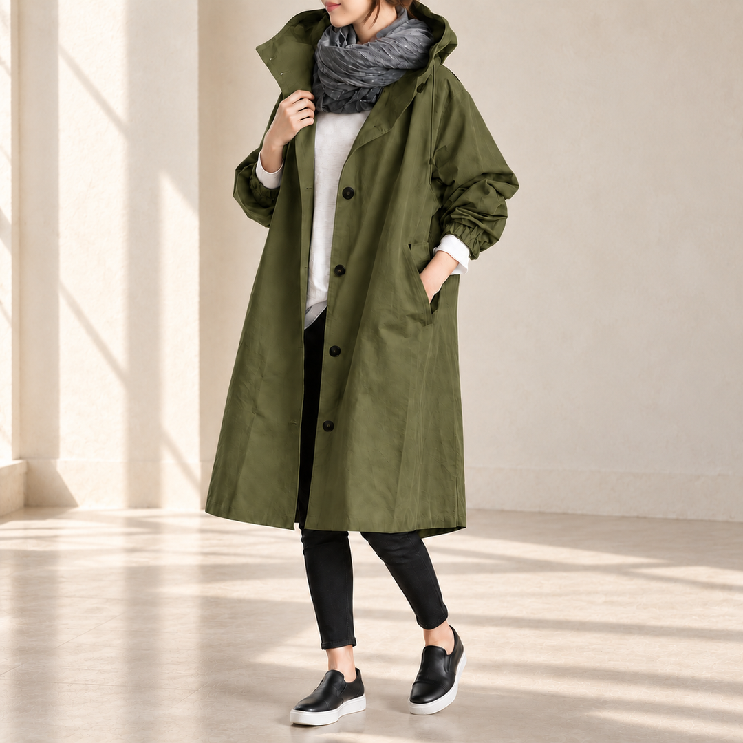 Klassischer Oversize Trenchcoat