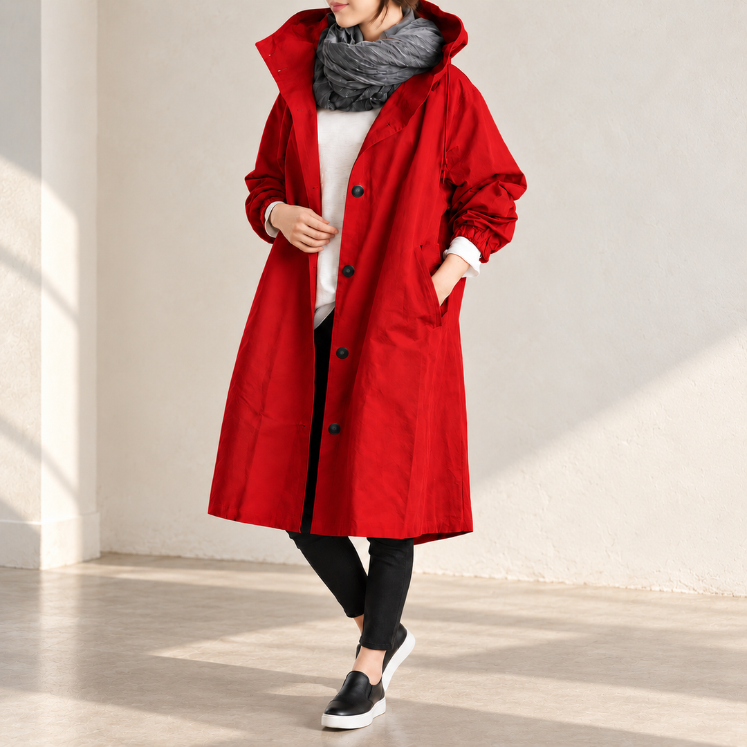 Klassischer Oversize Trenchcoat