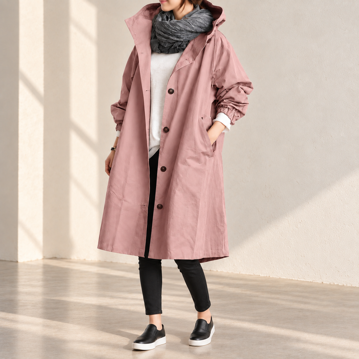 Klassischer Oversize Trenchcoat
