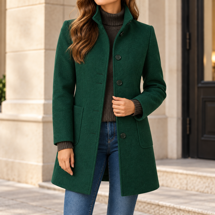 Eleganter Bequemer Mantel