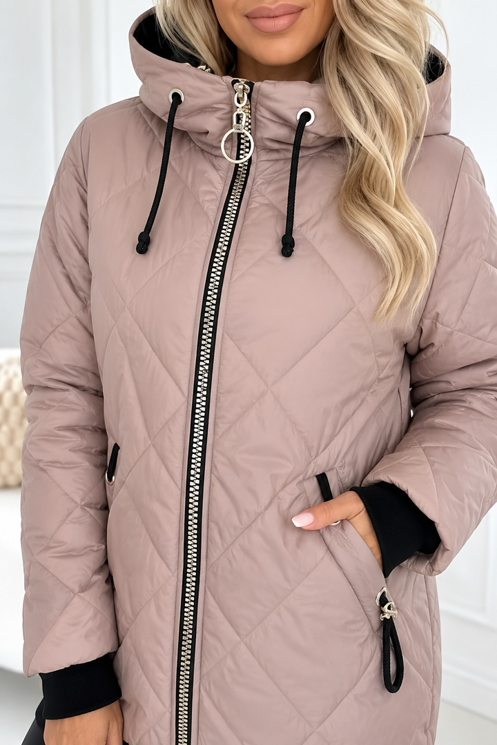 Damen Ultraleichte Wärmende Steppjacke