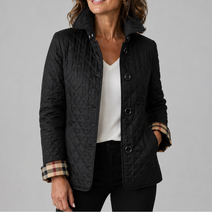 Leicht wattierte Steppjacke