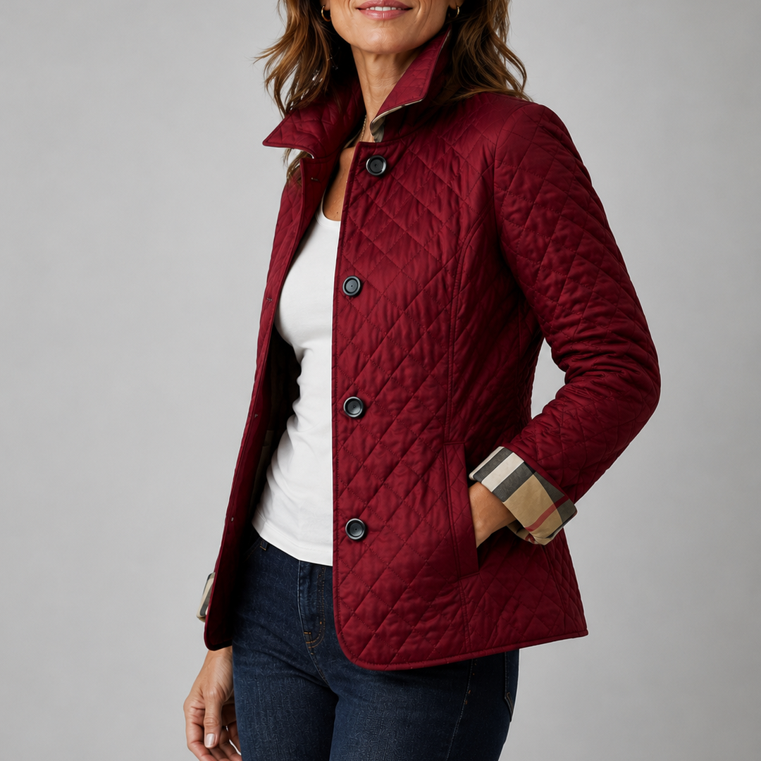 Leicht wattierte Steppjacke