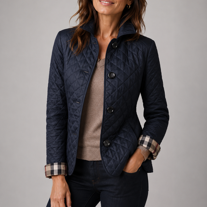 Leicht wattierte Steppjacke