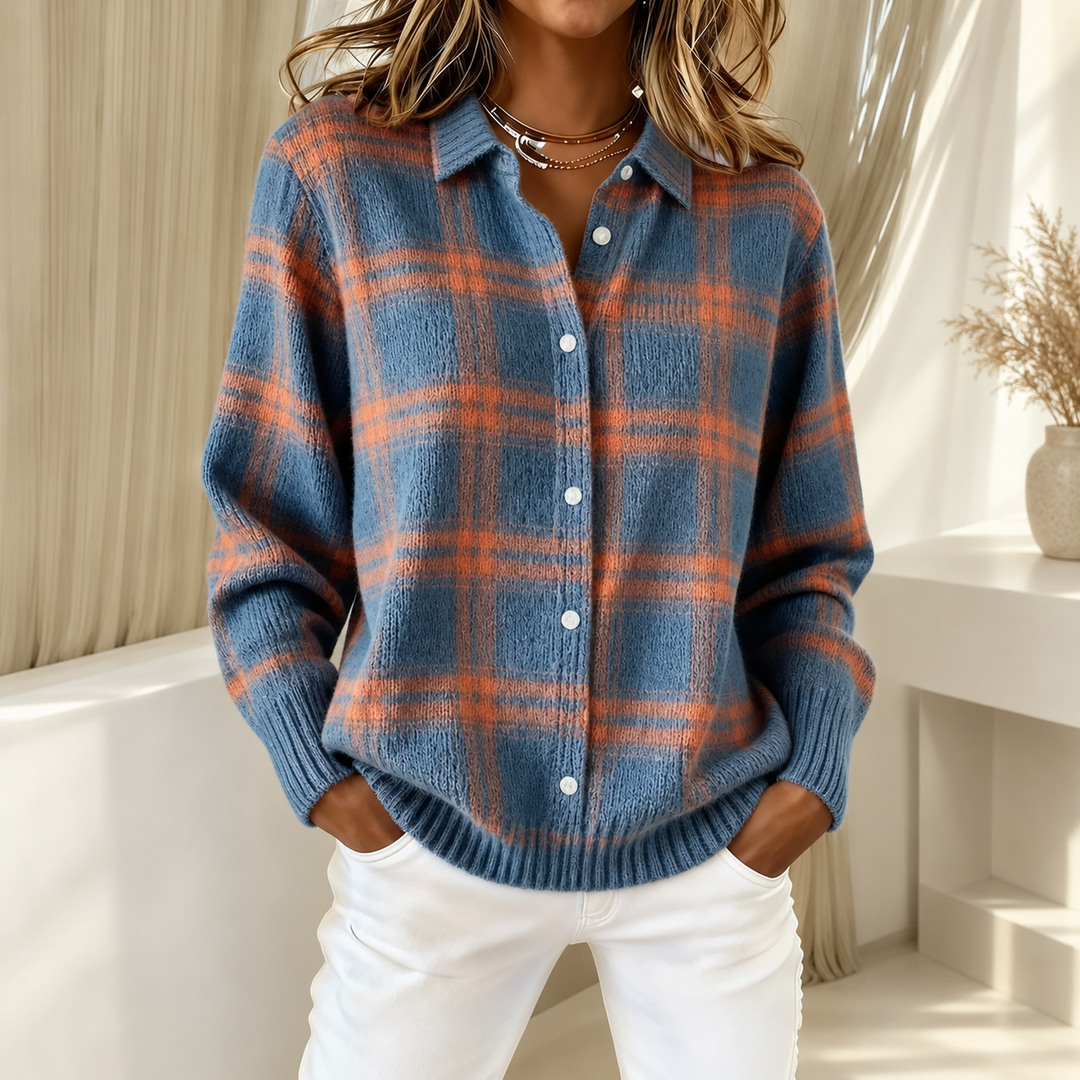 Kariertes Oversize-Hemd