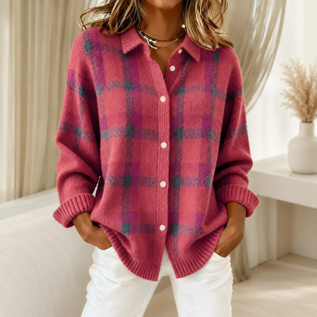 Kariertes Oversize-Hemd