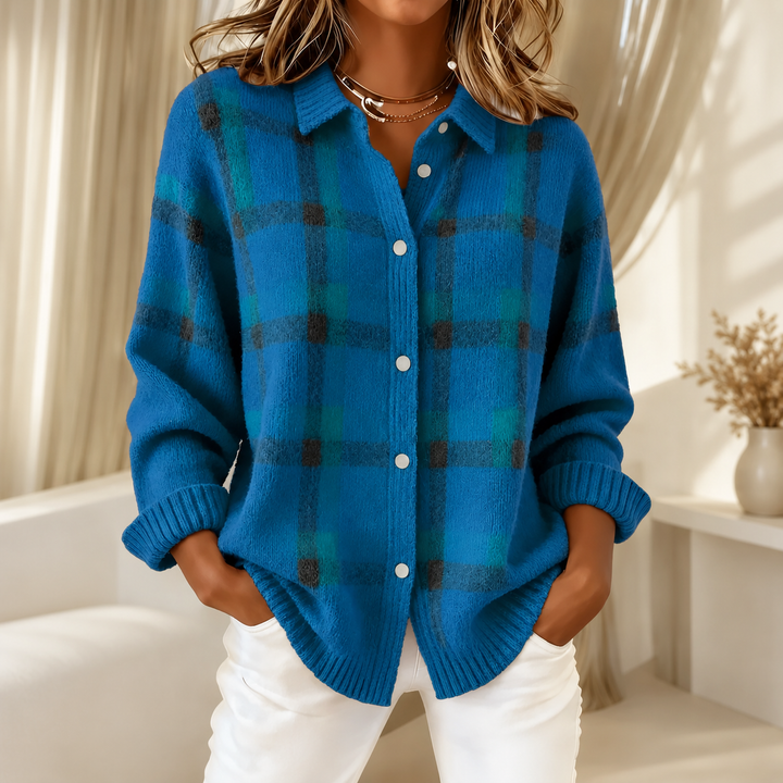 Kariertes Oversize-Hemd