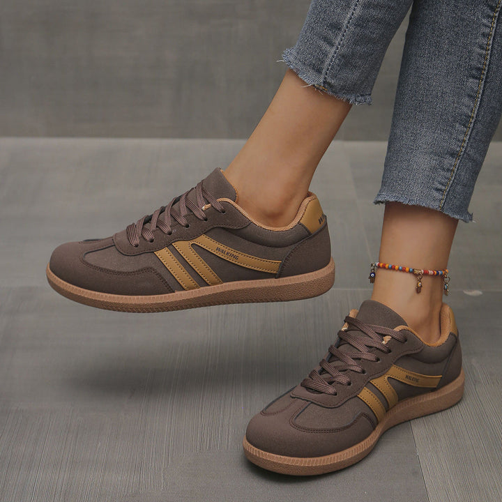 Damen Bequeme Sneakers mit Komfortsohle