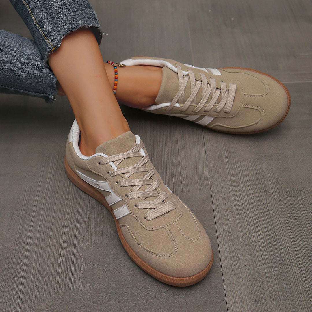 Damen Bequeme Sneakers mit Komfortsohle