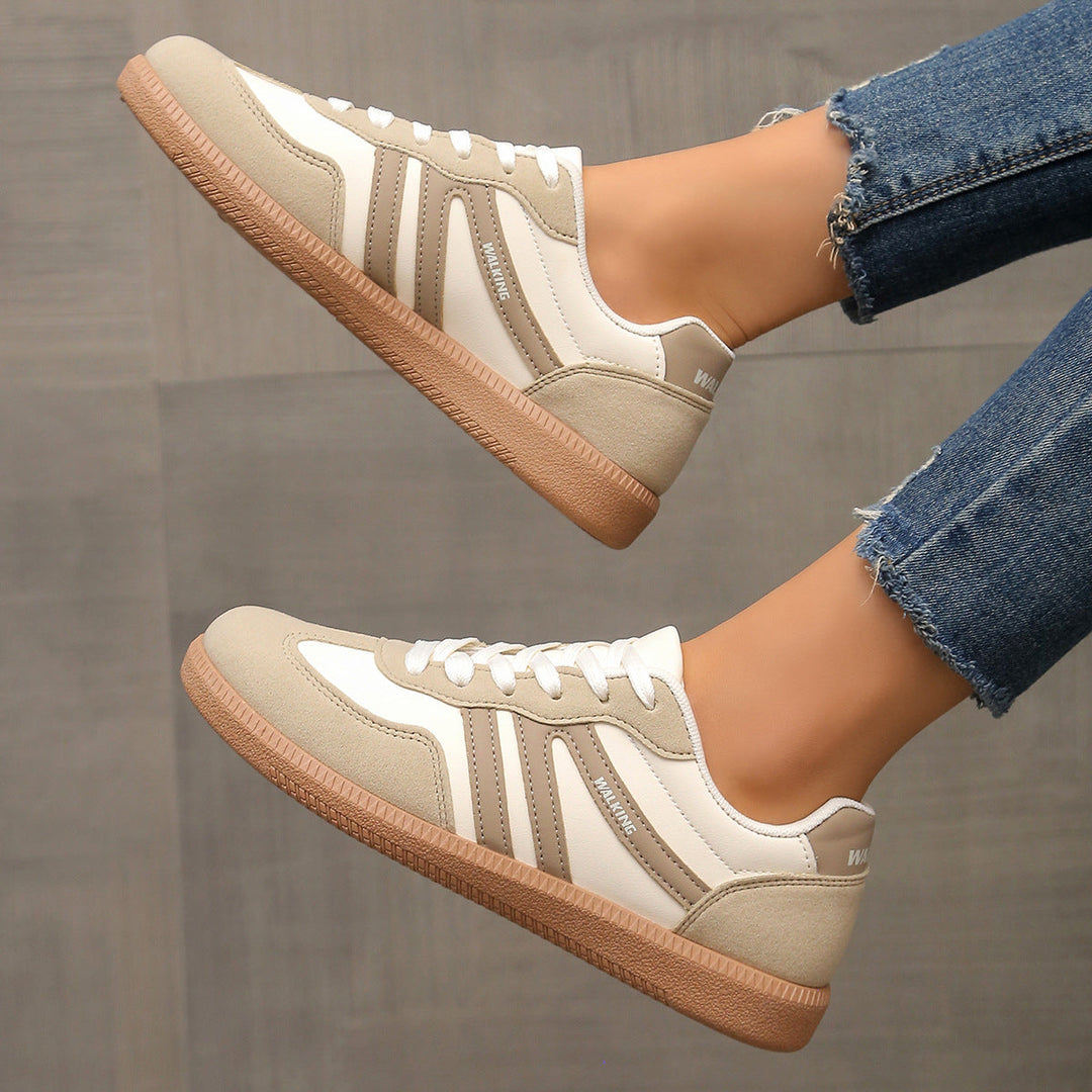 Damen Bequeme Sneakers mit Komfortsohle