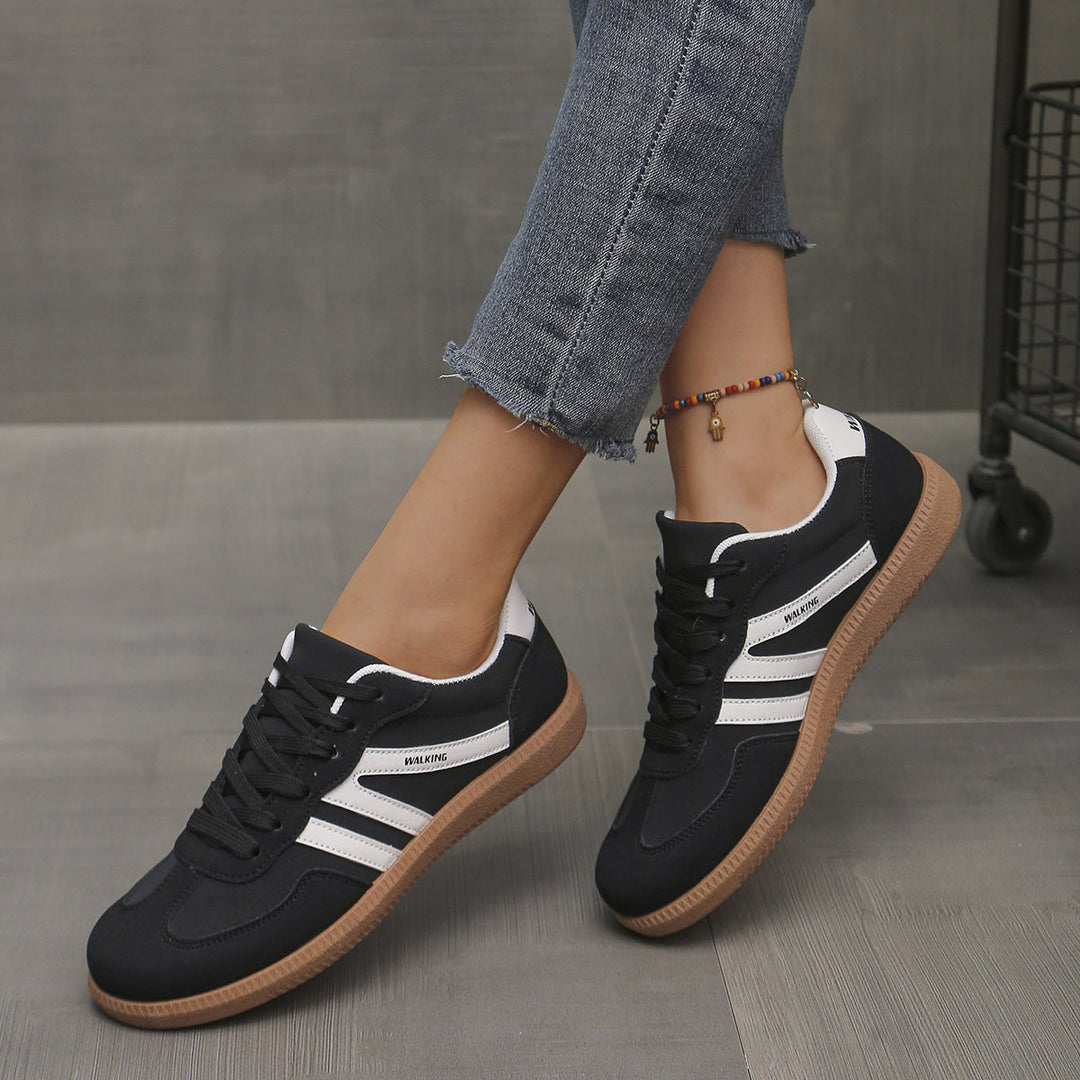 Damen Bequeme Sneakers mit Komfortsohle