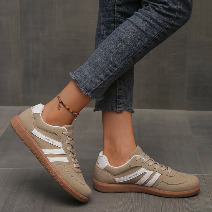 Damen Bequeme Sneakers mit Komfortsohle