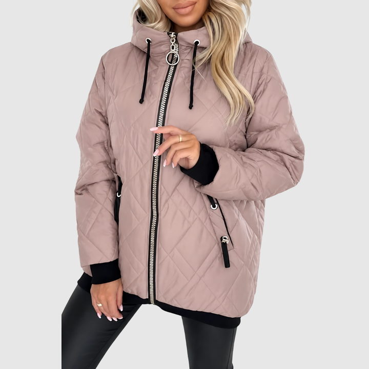 Damen Ultraleichte Wärmende Steppjacke
