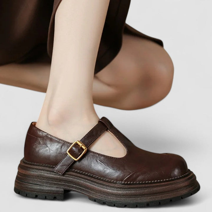 Damen Bequeme Mary-Jane-Schuhe