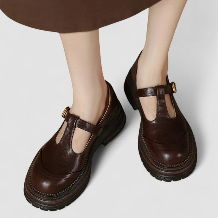 Damen Bequeme Mary-Jane-Schuhe