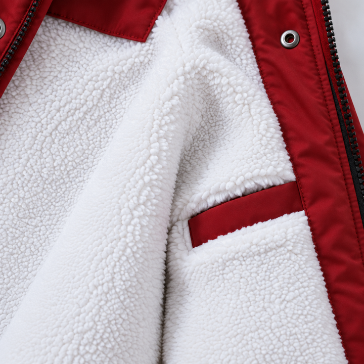 Damen Warme Steppjacke mit Kapuze