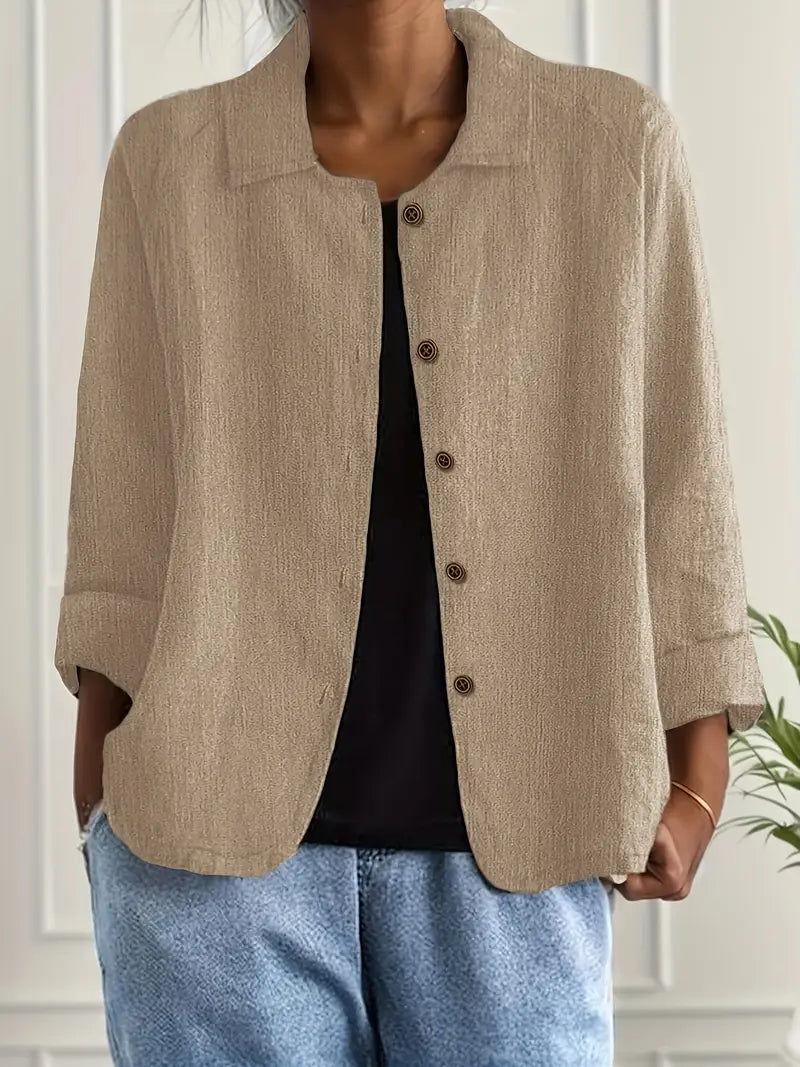 Damen Klassisches Leichtes Alltags-Top