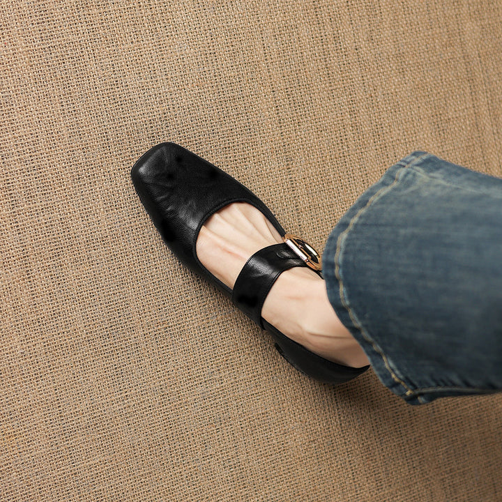 Damen Elegante Mary-Jane-Pumps