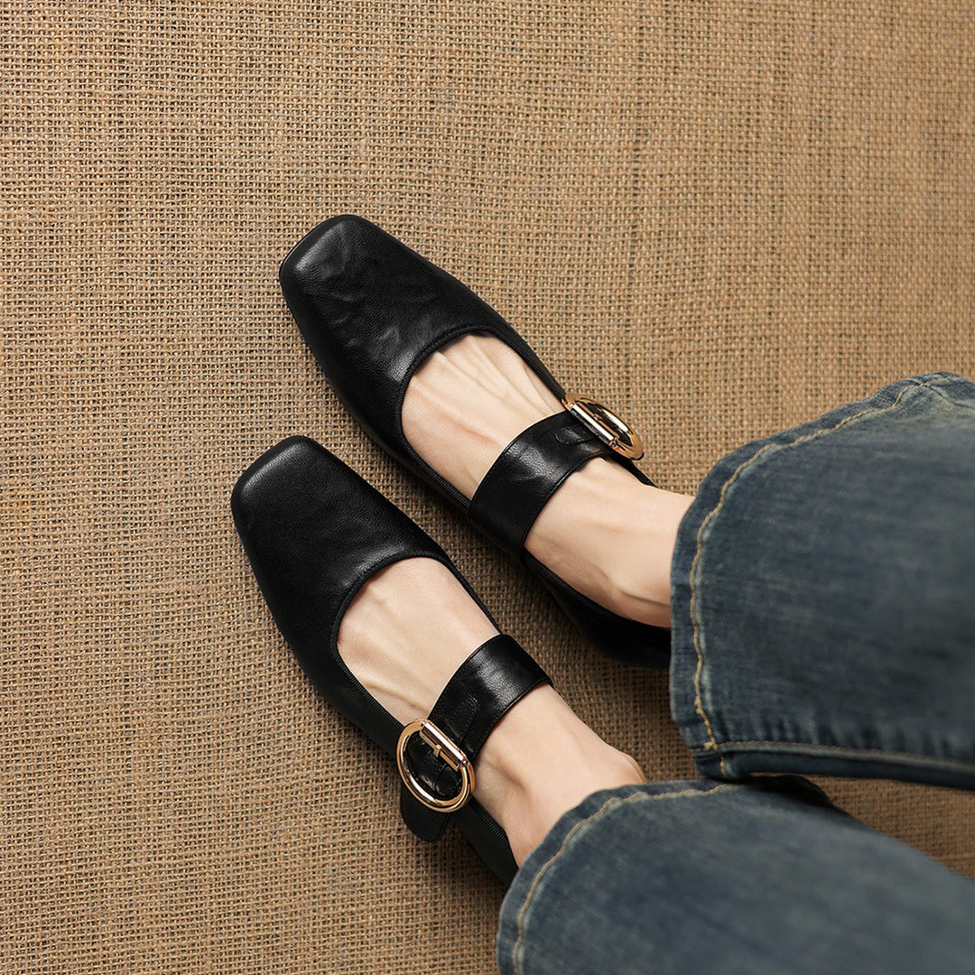 Damen Elegante Mary-Jane-Pumps