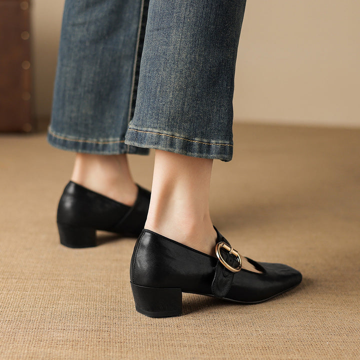 Damen Elegante Mary-Jane-Pumps