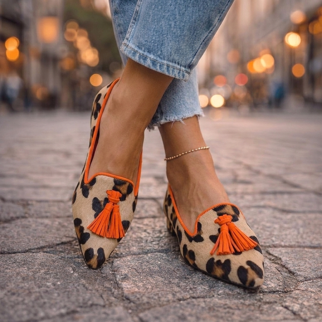 Damen Elegante Ballerinas mit spitzer Kappe