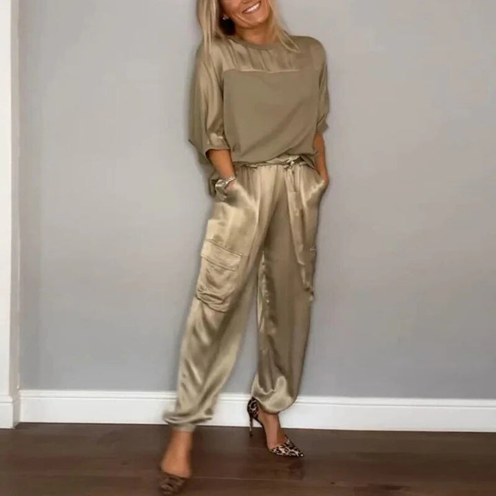 Damen Bequemes Zweiteiliges Set