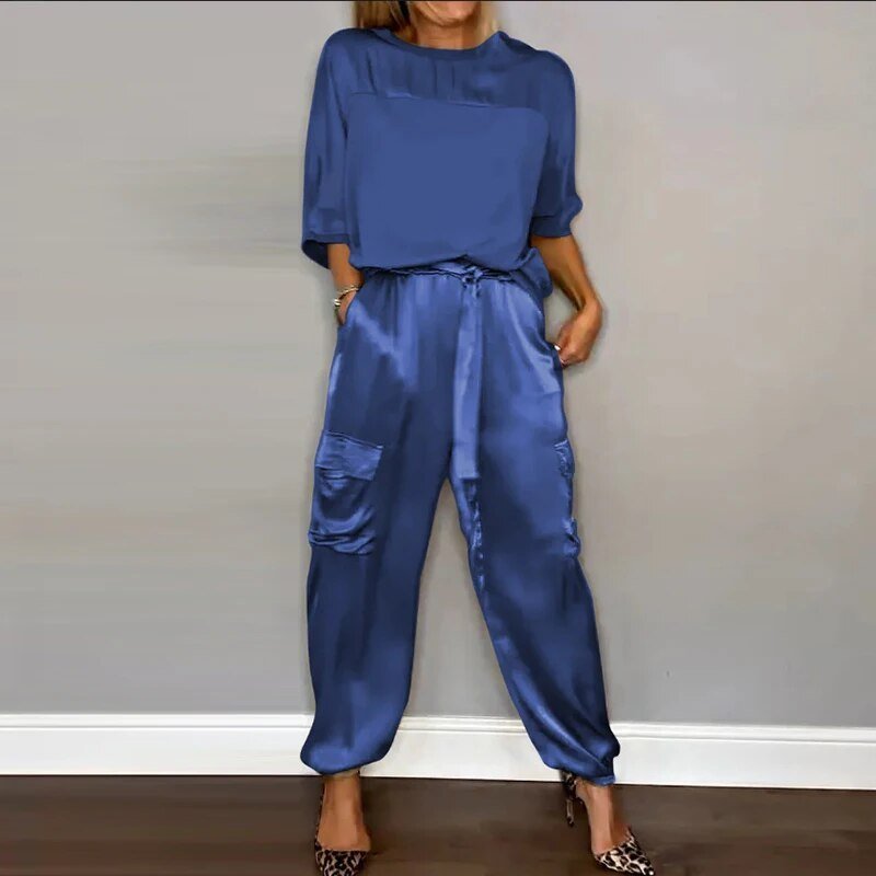 Damen Bequemes Zweiteiliges Set