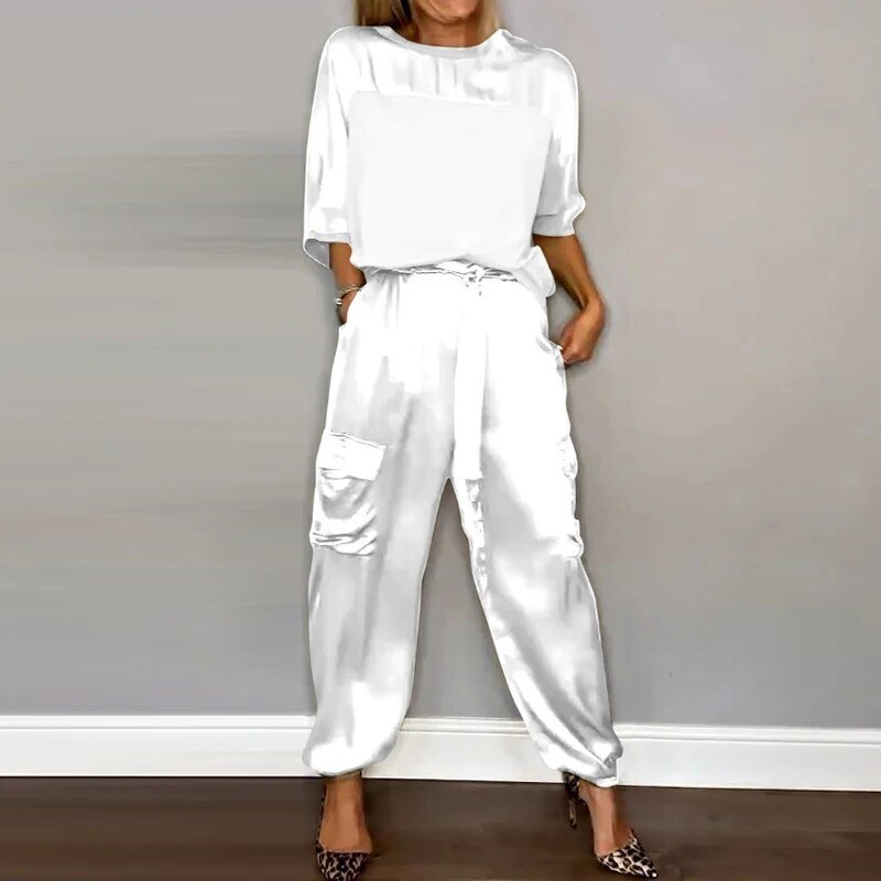 Damen Bequemes Zweiteiliges Set