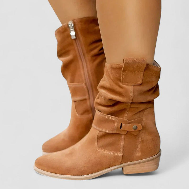 Damen Lässige Cowboystiefel
