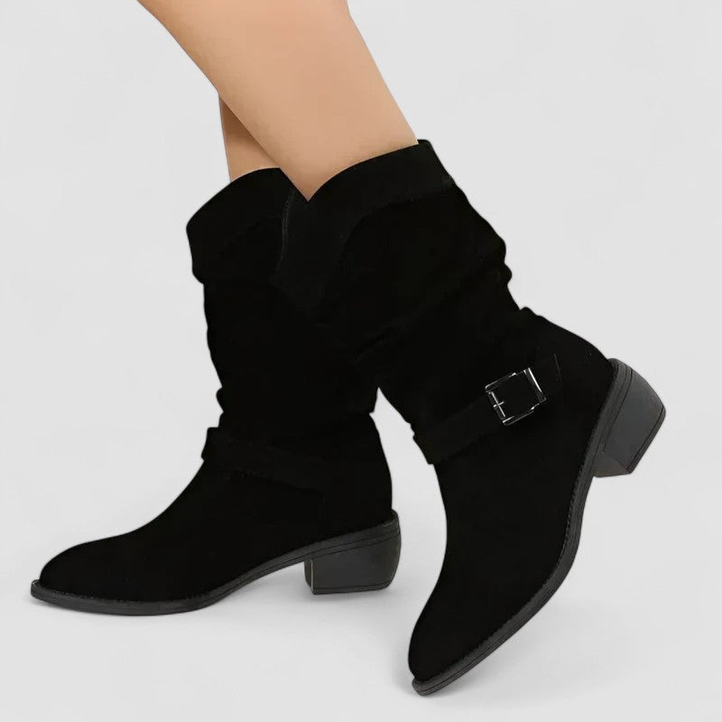Damen Lässige Cowboystiefel