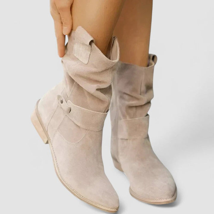 Damen Lässige Cowboystiefel
