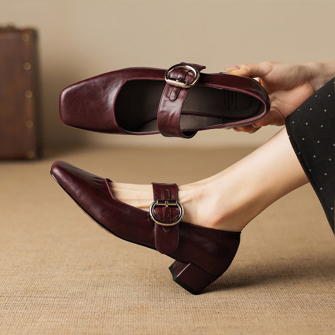 Damen Elegante Mary-Jane-Pumps